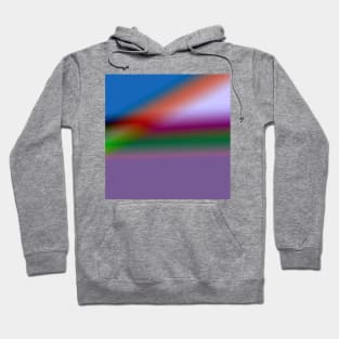 blue pink green abstract texture Hoodie